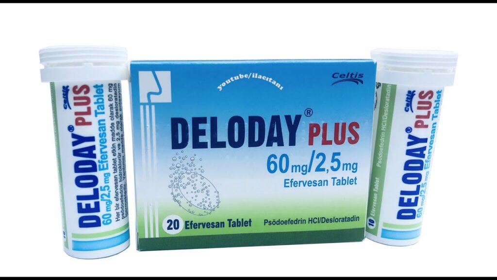 Deloday Plus 120 Mg /2,5 Mg Efervesan Tablet 1 Deloday Plus 120 Mg 25 Mg Efervesan Tablet 20791