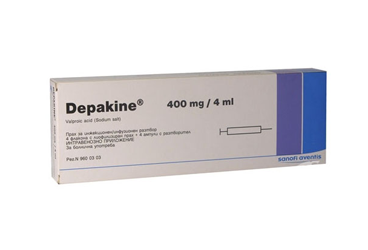 Depakin 400 Mg/4 Ml Enj. Sol. 4Flakon+4 Çözücü Ampul 1 Depakin 400Mg 4Ml Enj. Sol. 4Flakon4 Cozucu Ampul 28826