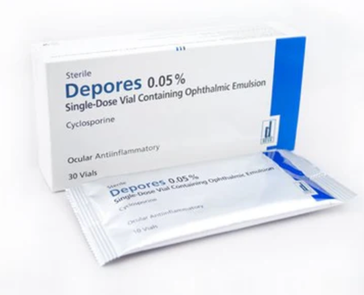 Depores %0,05 Oftalmik Emulsiyon İçeren Tek Dozluk 30 Flakon 1 Depores 005 Oftalmik Emulsiyon Iceren Tek Dozluk 30 Flakon 20819
