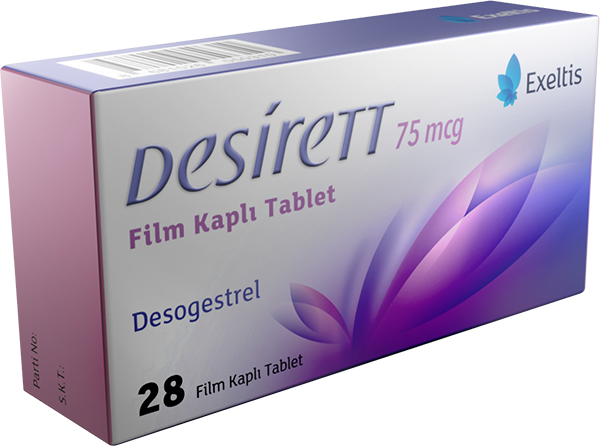 Desirett 75 Mikrogram 28 Film Tablet 1 Desirett 75 Mikrogram 28 Film Tablet 20856
