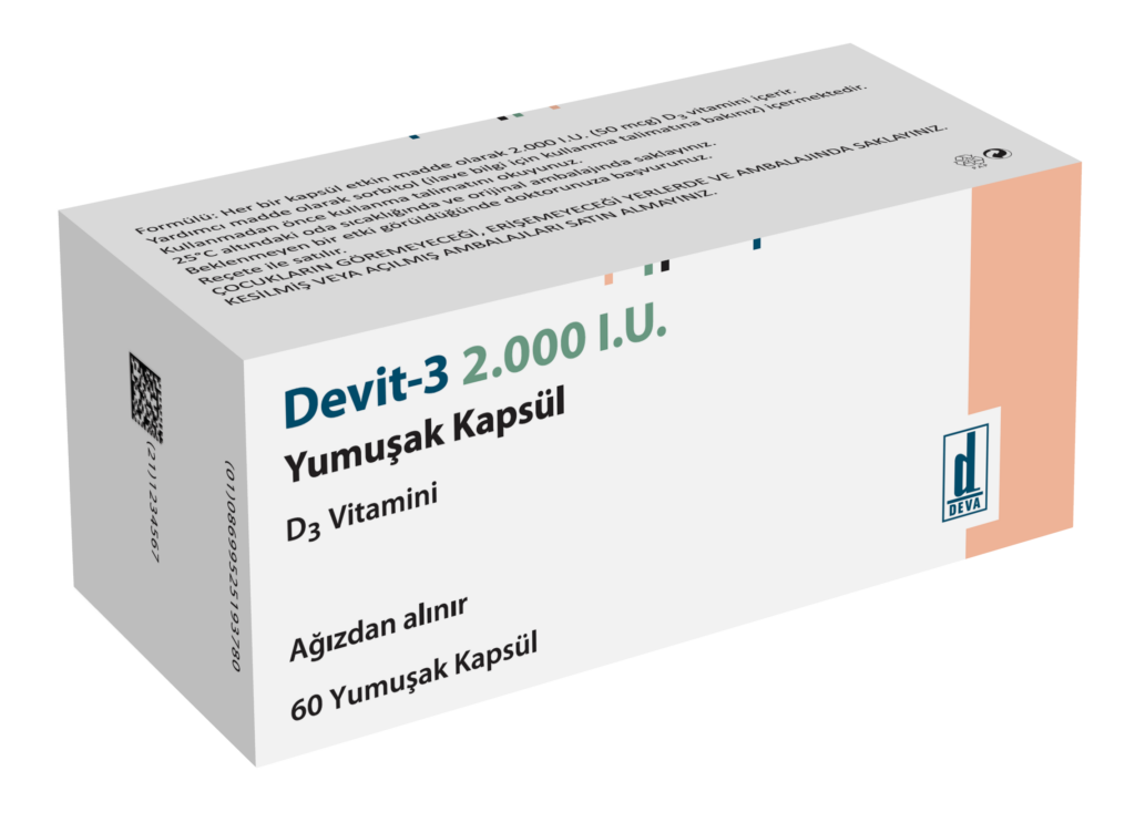 Devit 3 2.000 Iu Yumusak Kapsul 60 Kapsul 20887