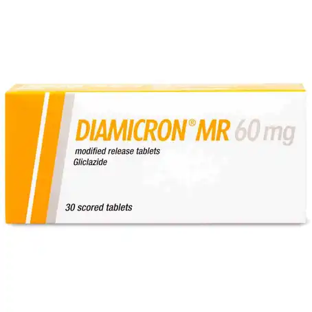 Diamicron Mr 60 Mg 30 Tablet 1 Diamicron Mr 60 Mg 30 Tablet 20935