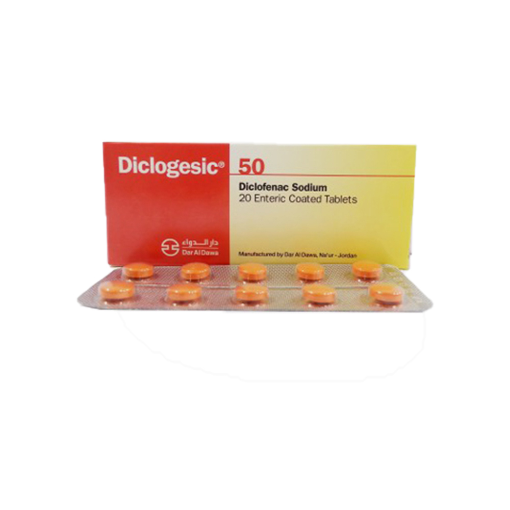 Diclogesic 50 Mg Kapli Tablet 20 Tablet 20987