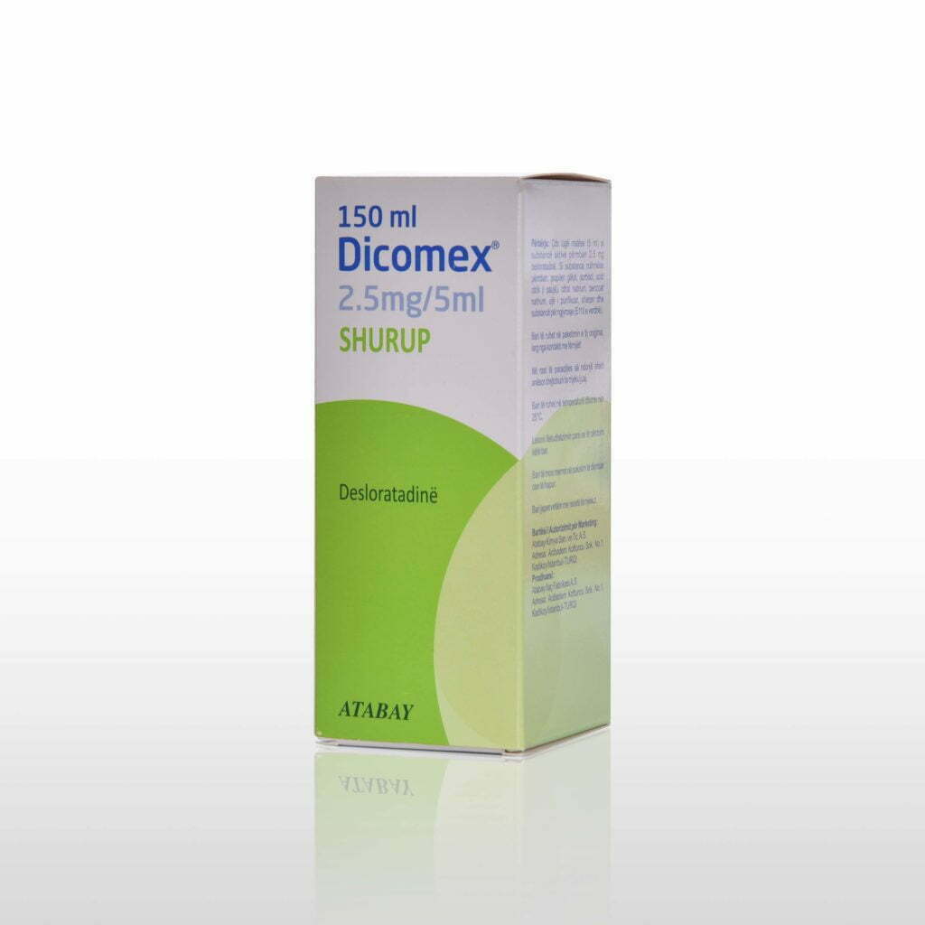 Dicomex 2,5 Mg/5 Ml 150 Ml Şurup 1 Dicomex 25 Mg 5 Ml 150 Ml Surup 29031