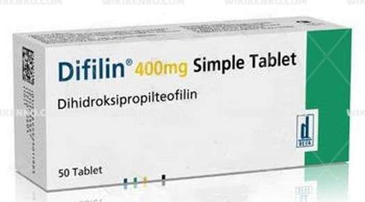 Difilin Simple 400 Mg 50 Tablet 29044