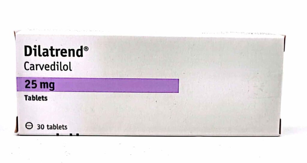 Dilatrend 25 Mg 30 Tablet 1 Dilatrend 25 Mg 30 Tablet 21023