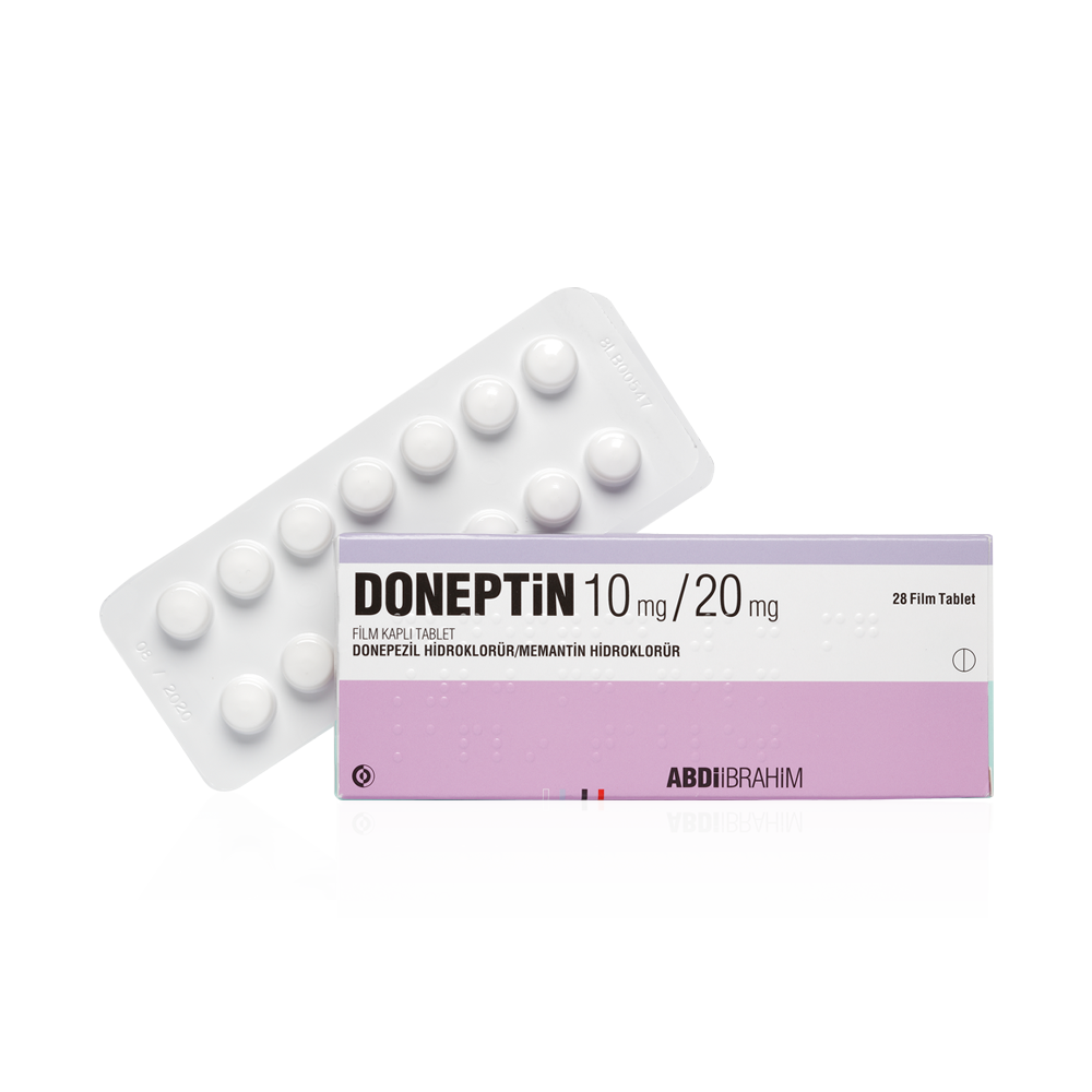 Doneptin 10 Mg/20 Mg 28 Film Kapli Tablet 1 Doneptin 10 Mg 20 Mg 28 Film Kapli Tablet 21082