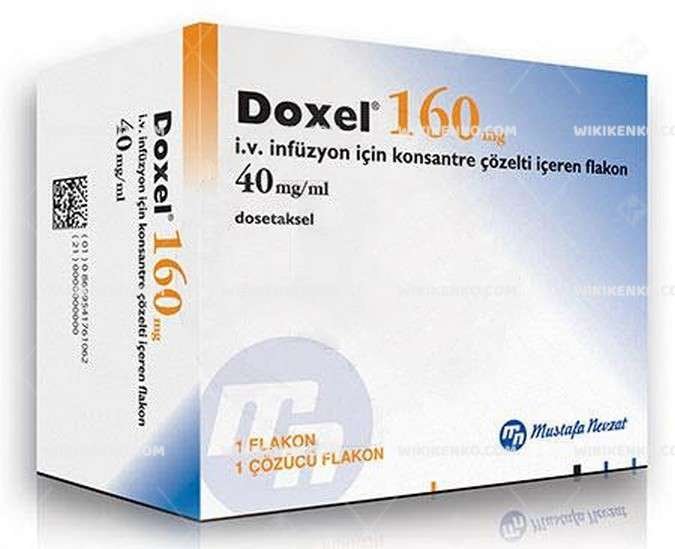 Doxel 160 Mg Iv İnfüzyon İçin Konsantre Çözelti İçeren Flakon 1 Doxel 160 Mg Iv Infuzyon Icin Konsantre Cozelti Iceren Flakon 29178