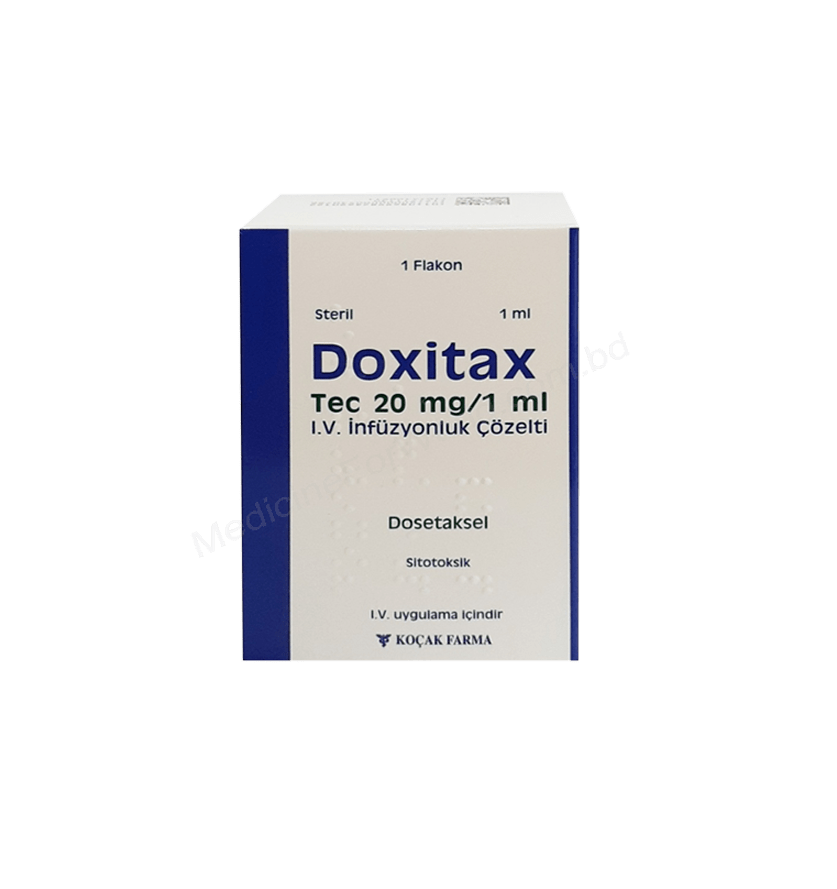 Doxitax Tec 80 Mg/4 Ml Iv Infuzyonluk Cozelti ( 1 Flakon) 1 Doxitax Tec 80 Mg 4 Ml Iv Infuzyonluk Cozelti 1 Flakon 21114