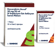 Doxorubicin Hexal 50 Mg/25 Ml Enjeksiyon İçin Solusyon İçeren 1 Flakon 1 Doxorubicin Hexal 50 Mg 25 Ml Enjeksiyon Icin Solusyon Iceren 1 Flakon 29193