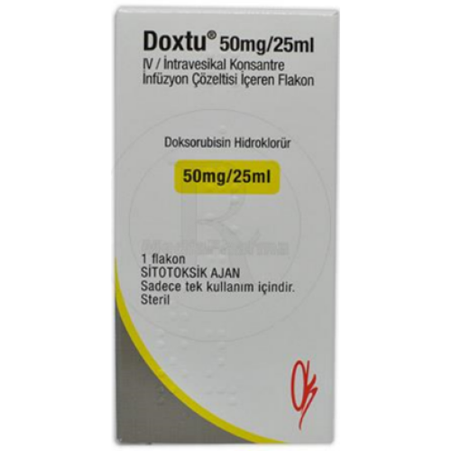 Doxtu 10 Mg/5 Ml Iv/Intravesikal Konsantre Infuzyon Cozeltisi Iceren Flakon 1 Doxtu 10 Mg 5 Ml Iv Intravesikal Konsantre Infuzyon Cozeltisi Iceren Flakon 21119