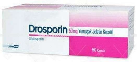 Drosporin 50 Mg 50 Yumusak Jelatin Kapsul 1 Drosporin 50 Mg 50 Yumusak Jelatin Kapsul 29232