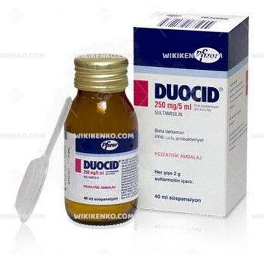 Duocid 250 Mg 100 Ml Süspansiyon 1 Duocid 250 Mg 100 Ml Suspansiyon 29266