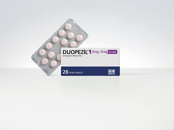 Duopezil 10 Mg 10 Mg 28 Film Tablet 21174