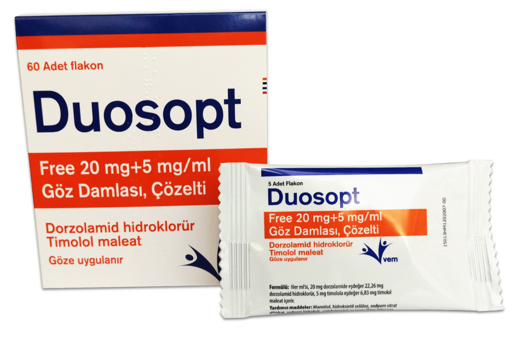 Duosopt Free 20 Mg + 5 Mg/Ml Goz Damlasi, Cozelti (60 Adet) 1 Duosopt Free 20 Mg 5 Mg Ml Goz Damlasi Cozelti 60 Adet 21177