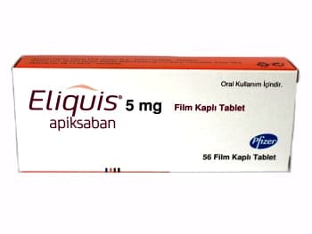 Eliquis 5 Mg Film Kapli Tablet (56 Tablet) 1 Eliquis 5 Mg Film Kapli Tablet 56 Tablet 21292