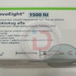 Elocta 1500 Iu Iv Enjeksiyonluk Cozelti Hazirlamak Icin Toz Ve Cozucu