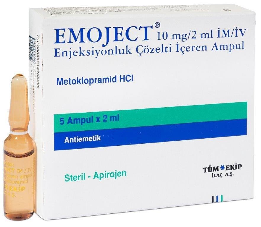 Emoject 10 Mg 2 Mlx5 Ml Im Iv Ampul 21324