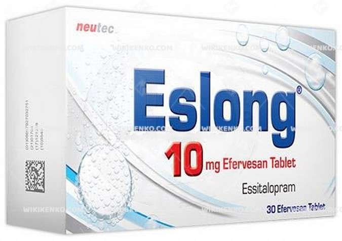 Eslong 10 Mg 30 Efervesan Tablet 29606