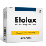 Etolax 500 Mg/8 Mg 14 Film Tablet 1 Etolax 500 Mg/8 Mg 14 Film Tablet