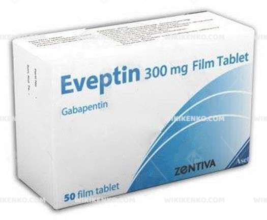 Eveptin 300 Mg 50 Film Tablet 1 Eveptin 300 Mg 50 Film Tablet 29699