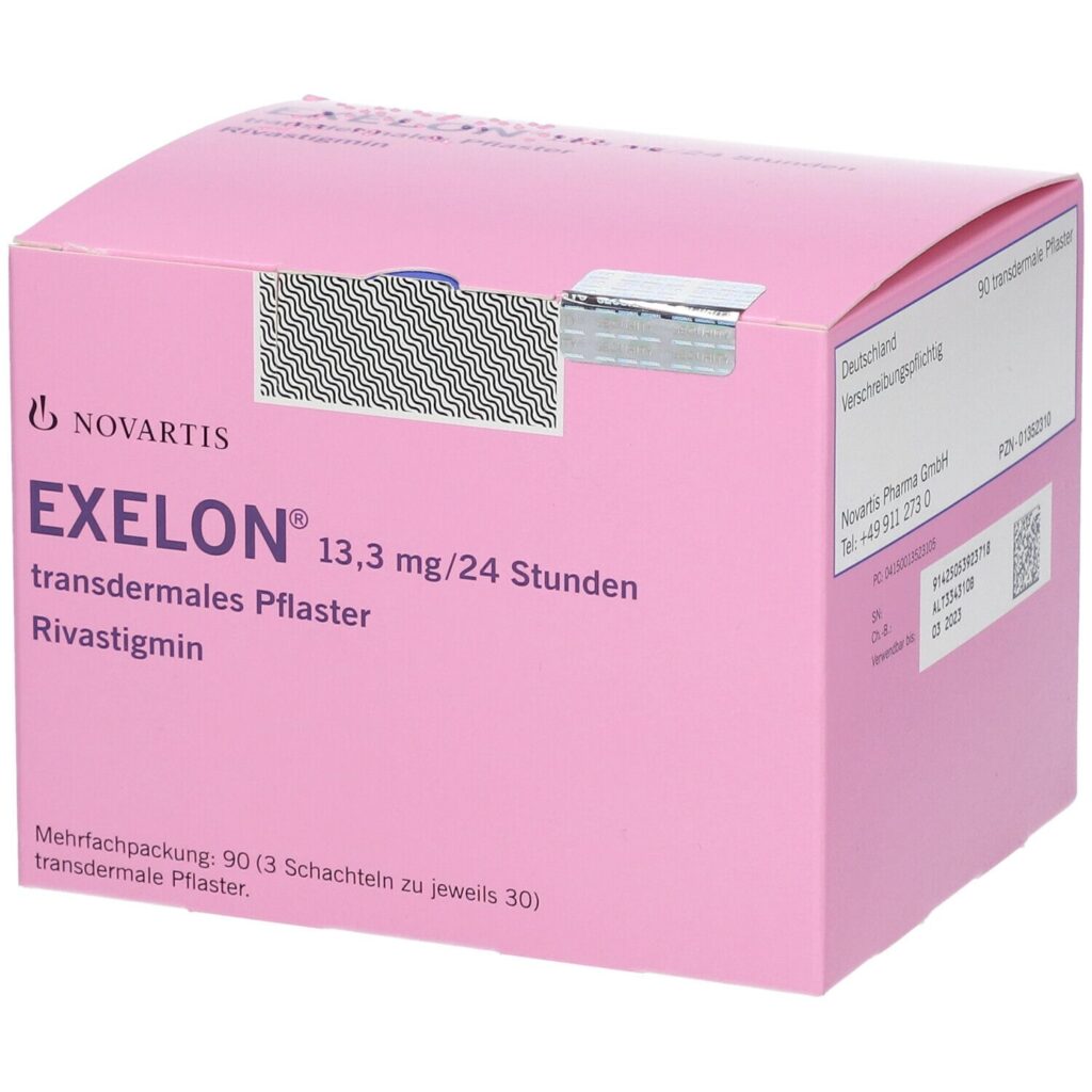 Exelon Patch 13,3 Mg/24 Saat Transdermal Flaster 1 Exelon Patch 133 Mg 24 Saat Transdermal Flaster 29718