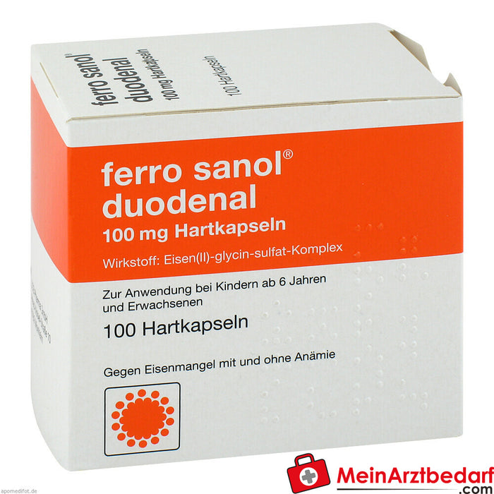 Ferro Sanol Duodenal 100 Mg Kapsul 21646