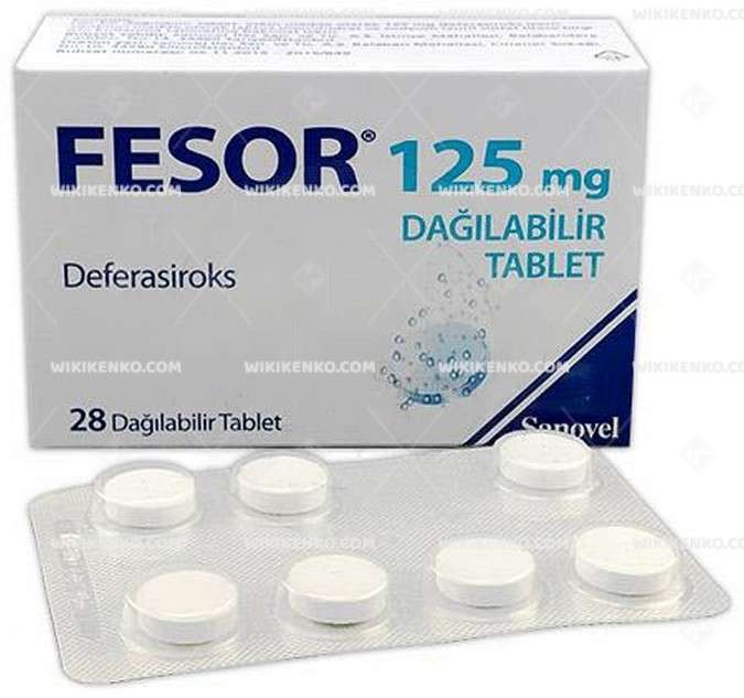 Fesor 500 Mg Dagilabilir Tablet (28 Tablet) 1 Fesor 500 Mg Dagilabilir Tablet 28 Tablet 21661
