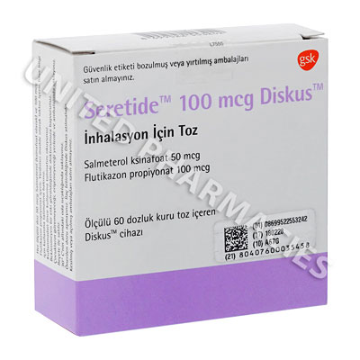 Flixotide Diskus 100 Mcg 60 Doz Diskus 21724