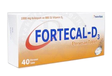 Fortecal D3 1000 Mg 880 Iu 60 Efervesan Tablet 30026