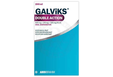 Galviks Double Action 500 Mg + 213 Mg + 325 Mg/10 Ml Oral Süspansi̇yon (200 Ml) 1 Galviks Double Action 500Mg 213Mg 325Mg 10Ml Oral Suspansiyon 200 Ml 21925
