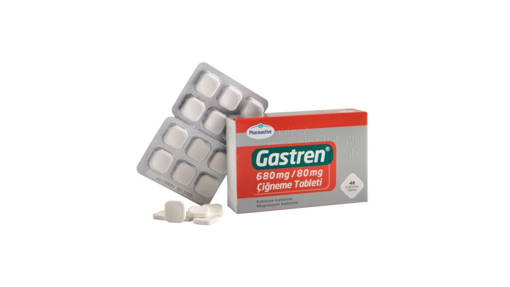 Gastren 680 Mg 80 Mg Cigneme Tableti Sweet 48 Tablet 30225