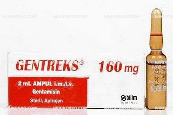 Gentreks Im Iv 160 Mg 1 Ampul 30288