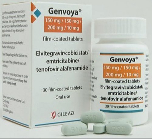 Genvoya 150 Mg/150 Mg/200 Mg/10 Mg 30 Film Tablet 1 Genvoya 150 Mg 150 Mg 200 Mg 10 Mg 30 Film Tablet 21978