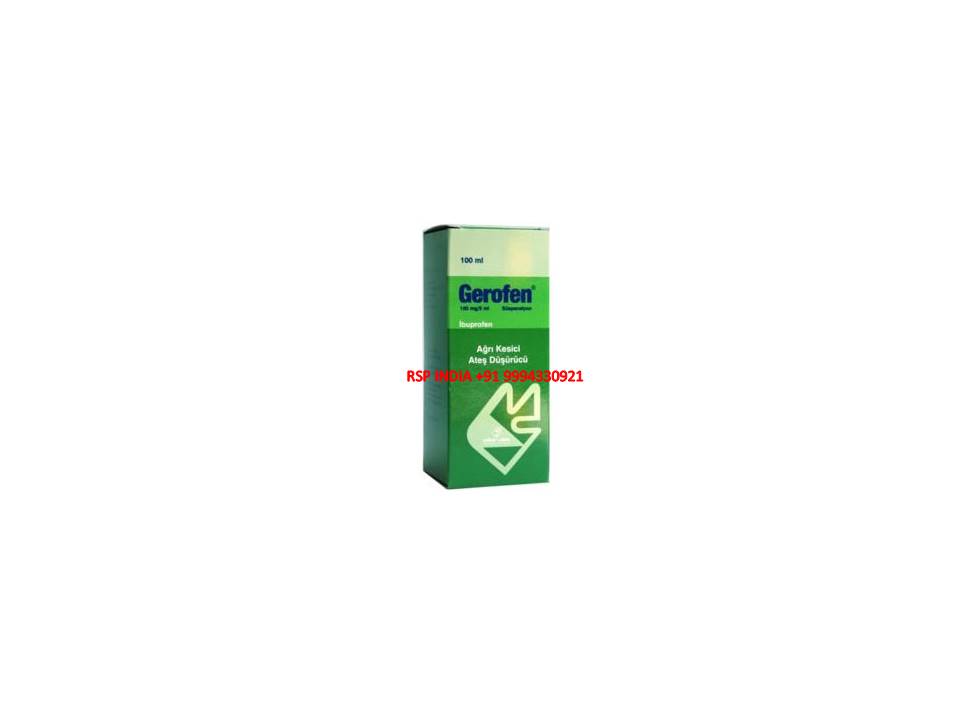 Gerofen 100 Ml Suspansiyon 1 Gerofen 100 Ml Suspansiyon 30311