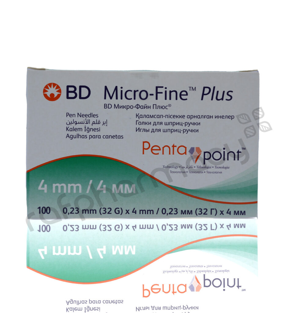 Gluco Fine Insulin Kalem İğnesi 32Gx4 Mm 1 Gluco Fine Insulin Kalem Ignesi 32Gx4Mm 30366