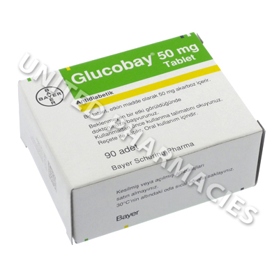 Glucobay 50 Mg 90 Tablet 1 Glucobay 50 Mg 90 Tablet 22044