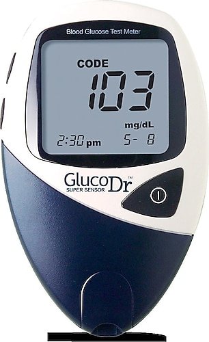 Glucodr Supersensor Kan Şekeri̇ Ölçüm Ci̇hazi 1 Glucodr Supersensor Kan Sekeri Olcum Cihazi 30370