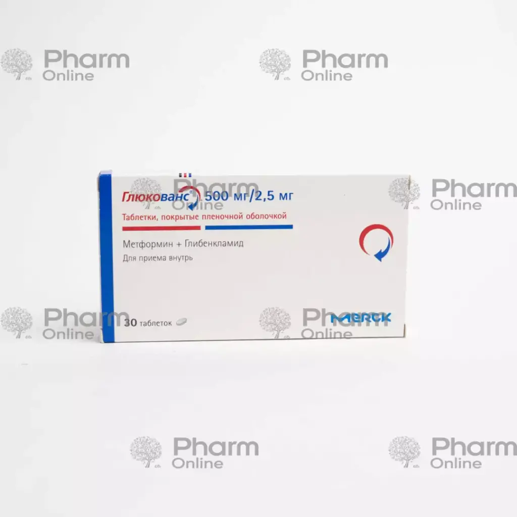 Glucovance 500/2,5 Mg 30 Film Tablet 1 Glucovance 500 25 Mg 30 Film Tablet 30385