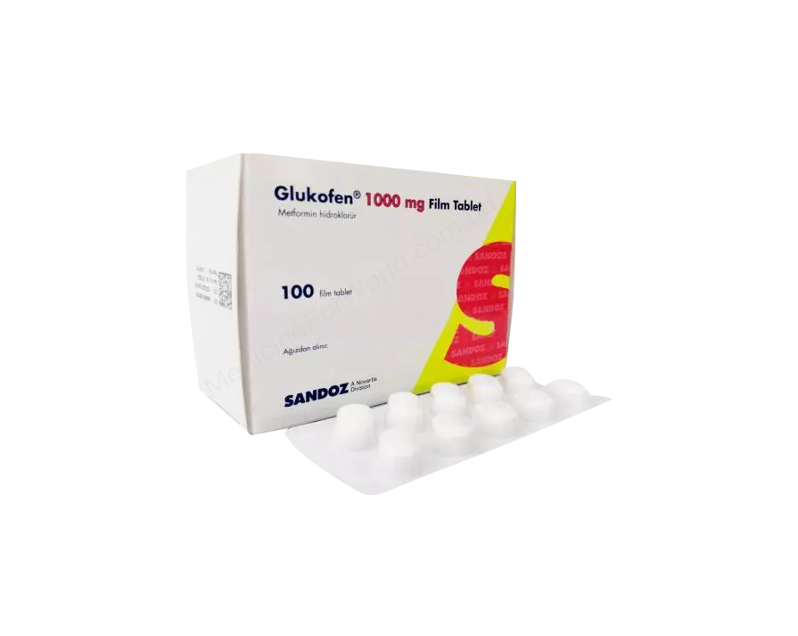 Glukofen 1000 Mg 100 Film Tablet 1 Glukofen 1000 Mg 100 Film Tablet 22053