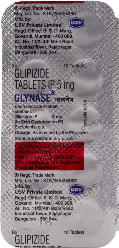 Glynose 50 Mg 60 Tablet 30403