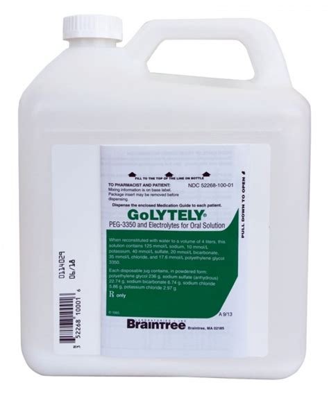 Golytely Bagirsak Temizleme Tozu, 4 L 1 Golytely Bagirsak Temizleme Tozu 4 L 30410