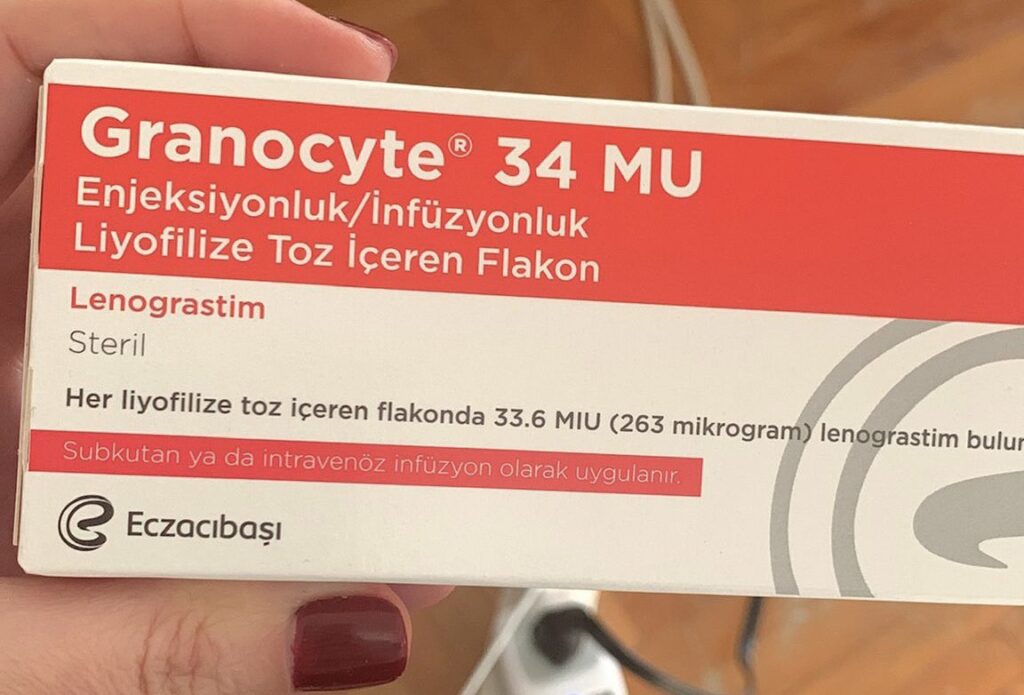 Granocyte 34 Mu Enjeksiyonluk/İnfüzyonluk Liyofilize Toz İçeren Flakon 1 Granocyte 34 Mu Enjeksiyonluk Infuzyonluk Liyofilize Toz Iceren Flakon 30421