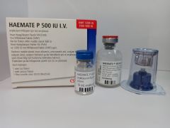 Haemate-P 500 Iu Iv Enjeksiyon/İnfüzyon İçin Toz Ve Çözücü 1 Haemate P 500 Iu Iv Enjeksiyon Infuzyon Icin Toz Ve Cozucu 22120