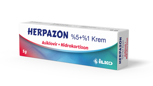 Herpazon %5 + %1 Krem (5 Gr) 1 Herpazon 5 1 Krem 5 Gr 22169