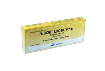 Hibor 2500 Iu 02 Ml Kullanima Hazir 2 Enjektor 30547
