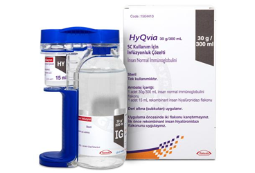 Hyqvia 30 G 300 Ml Sc Kullanim Icin Infuzyonluk Cozelti Iceren Flakon 2 Flakon 30610
