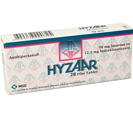 Hyzaar 50/12,5 Mg 28 Tablet 1 Hyzaar 50 125 Mg 28 Tablet 22249
