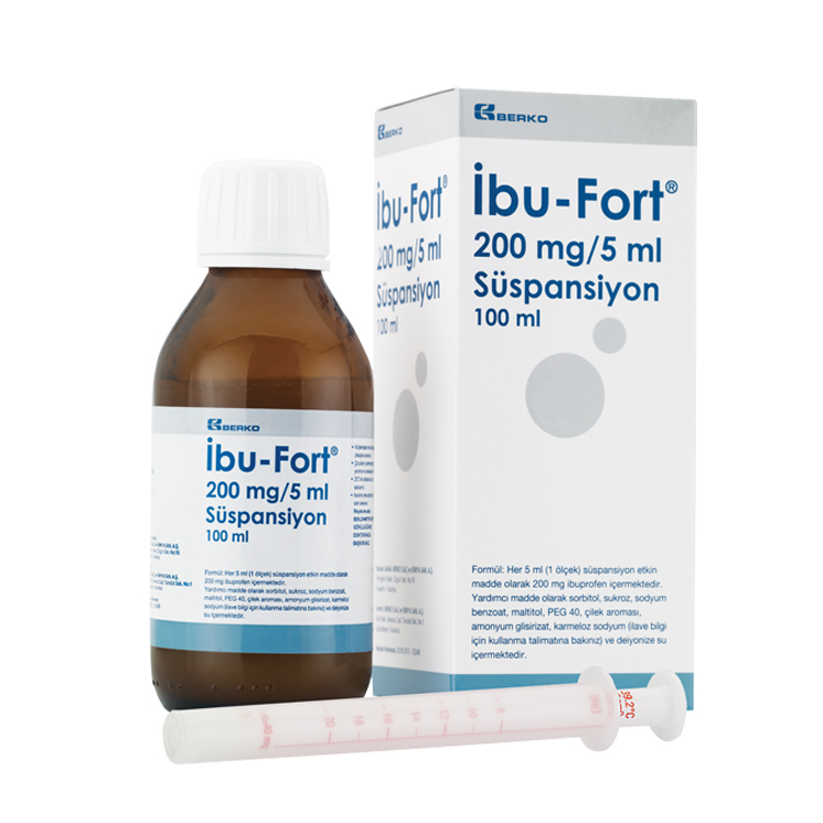 Ibu-Fort 200 Mg/5 Ml 100 Ml Suspansiyon 1 Ibu Fort 200 Mg 5 Ml 100 Ml Suspansiyon 22265
