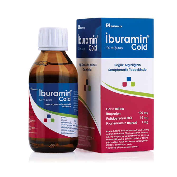 Iburamin Cold 100 Ml Surup 1 Iburamin Cold 100 Ml Surup 22267